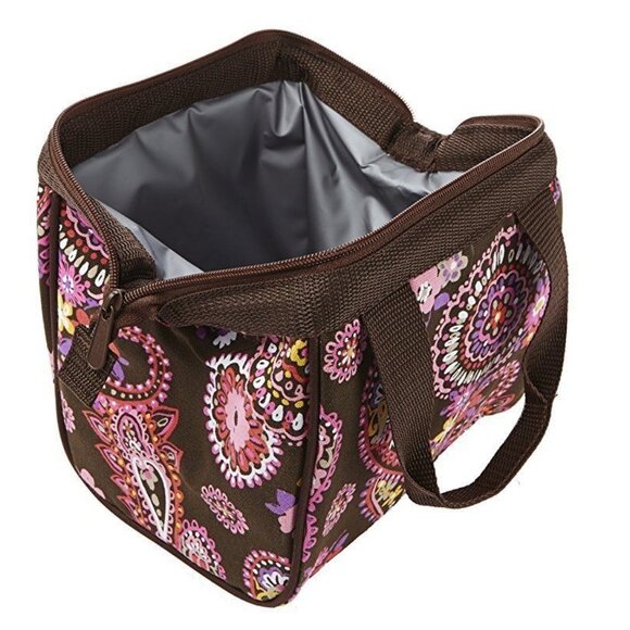 New Fit & Fresh Kids Riley Insulated Lunch Bag, Spring Paisley - Picture 2 of 2